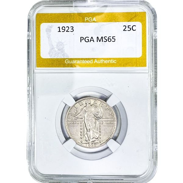 1923 Standing Liberty Quarter PGA MS65