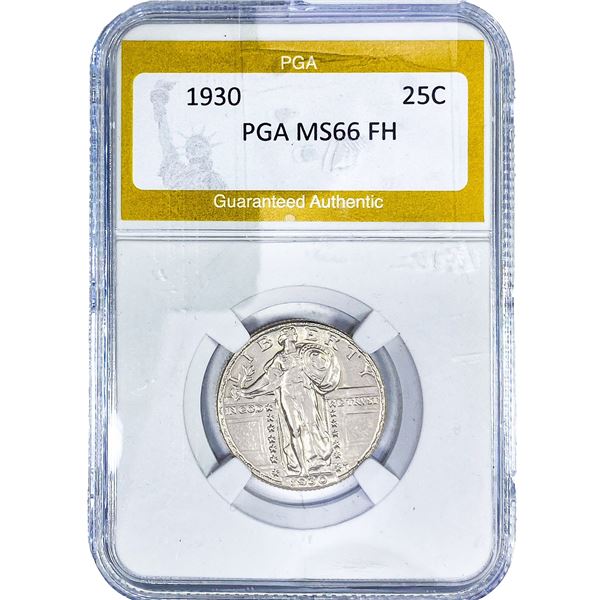 1930 Standing Liberty Quarter PGA MS66 FH