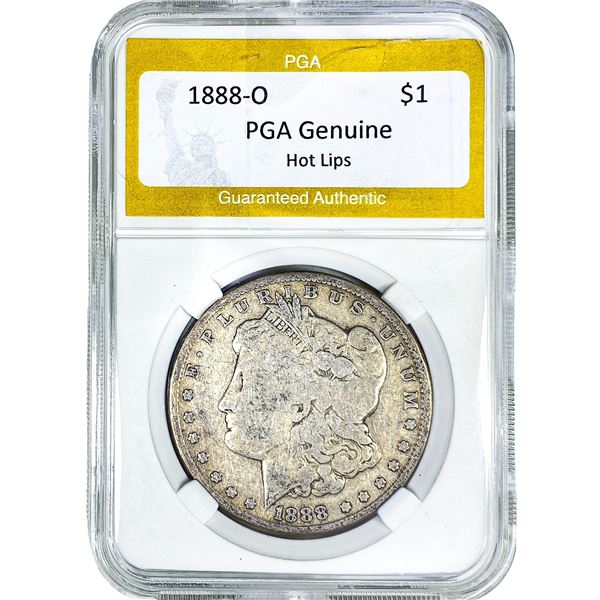 1888-O Morgan Silver Dollar PGA Genuine