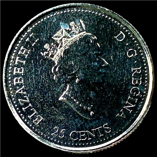 2000 Canada Nickel 25 Cents Natural Legacy PL
