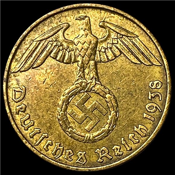 1938A Germany Third Reich 5 Reichpfennig