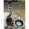 Image 1 : FLAT C/W FIREPLACE MATCHES, ENGLISH BOWLS, MUG, ETC