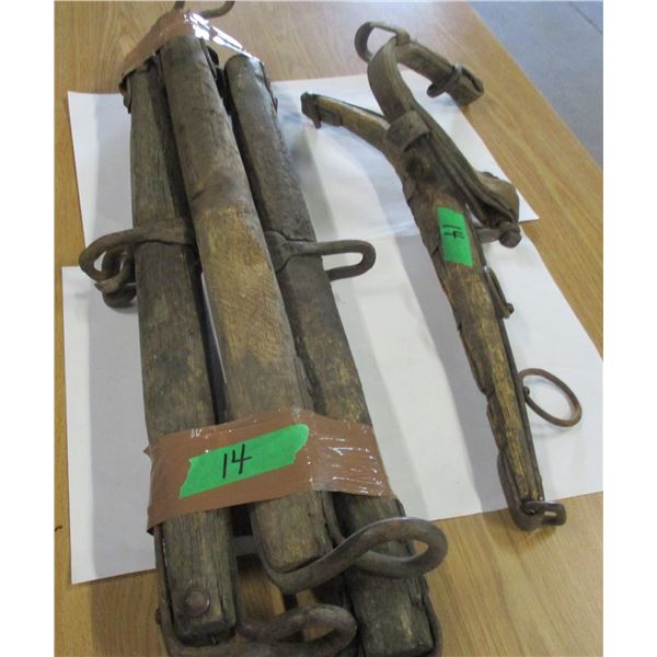 ASSORTED HORSE HARNESS - 4 PIECES