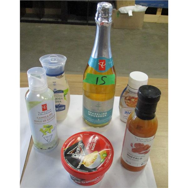 ESTATE:  NON-ALCOHOL WINE, SAUCES, DIP, MAYO, ETC