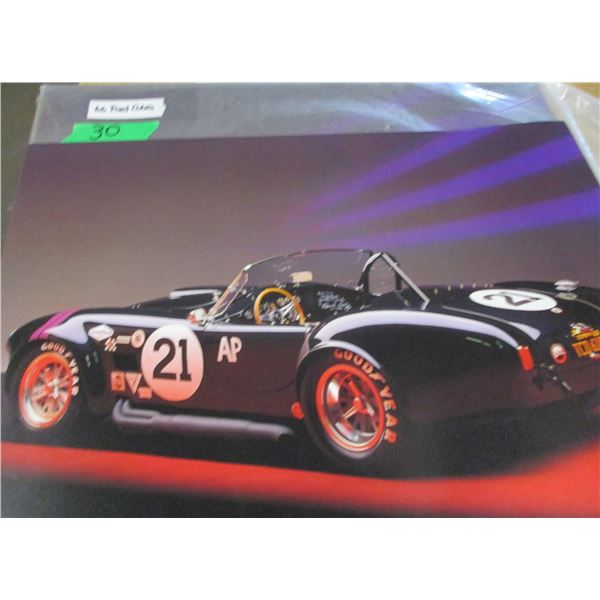 COLLECTABLE:  BUNDLE OF 1966 FORD COBRA POSTERS