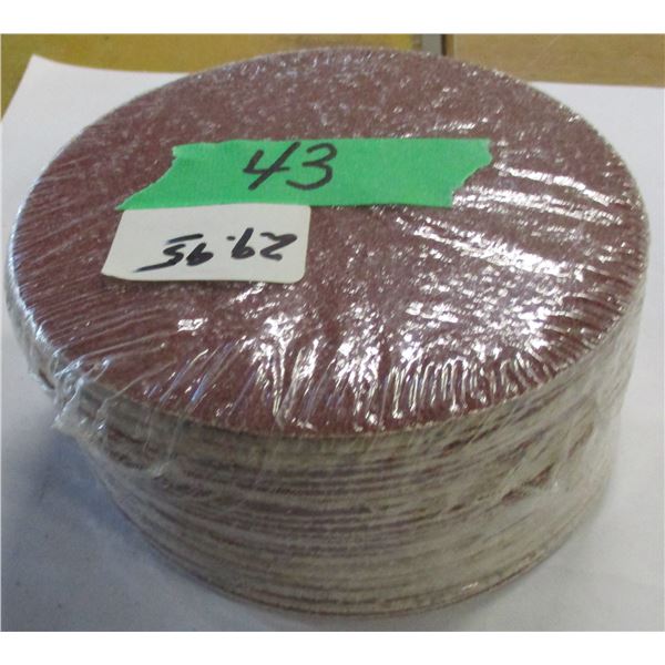 5" SANDING DISCS (APPROX. 25 - 30)