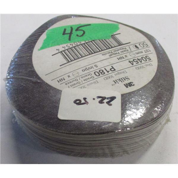 5" SANDING DISCS (APPROX. 50)