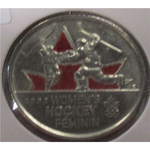 2002 WOMEN'S HOCKEY CH/BU CANADA QUARTER