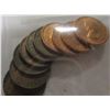Image 2 : 1963 LOT OF TEN LAST OF CANADA PENNIES