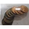 Image 4 : 1963 LOT OF TEN LAST OF CANADA PENNIES
