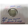 Image 3 : 1915 KEY DATE CANADA SILVER DIME