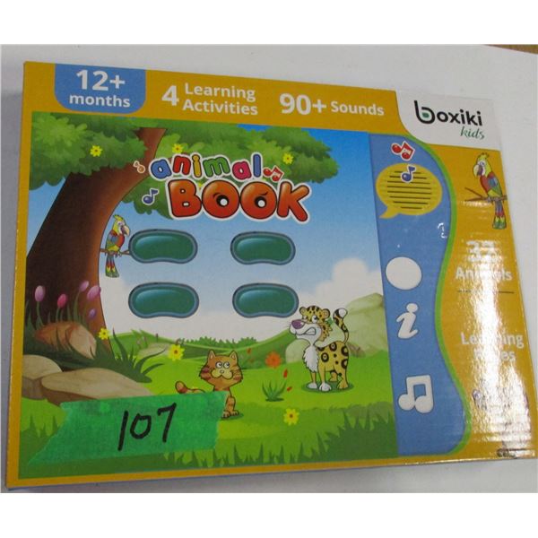 AMAZON RETURN (AS IS):  CHILDREN'S ANIMAL BOOK