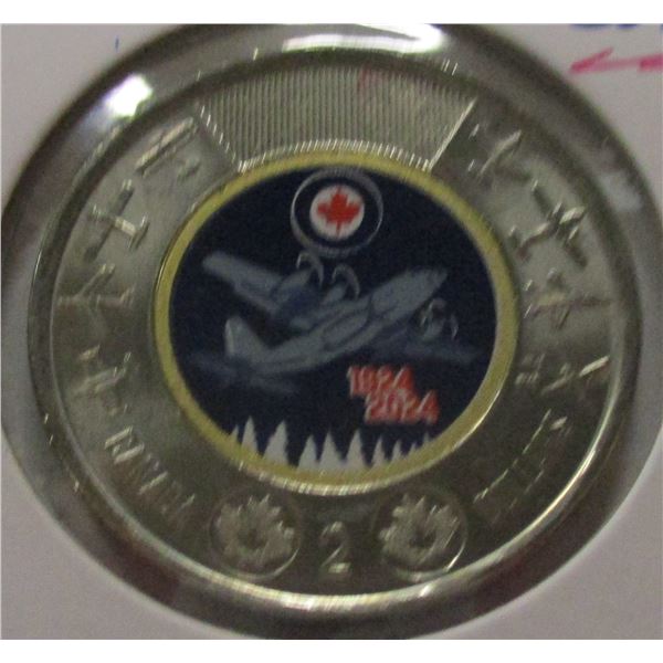 1924 - 2004 CH/BU AIR CANADA ANNIVERSARY CANADA TOONIE