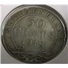Image 1 : 1919 NEWFOUNDLAND SILVER HALF DOLLAR