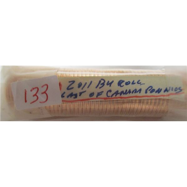 2011 CANADA BU ROLL OF PENNIES