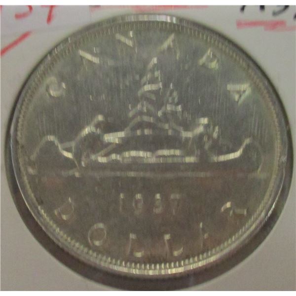 1937 CANADA SILVER DOLLAR