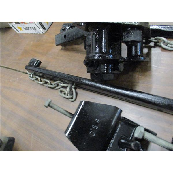 10,000 LB HITCH C/W SWAY BARS