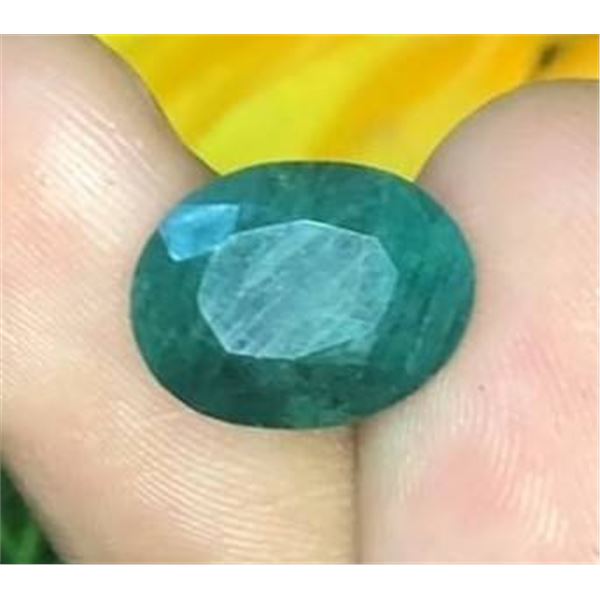 Oval Mixed Cut Loose Natural Emerald, 5.64 ct
