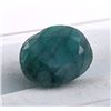 Image 1 : 5.86ct Oval Mixed Cut Loose Natural Emerald, Bluish Green