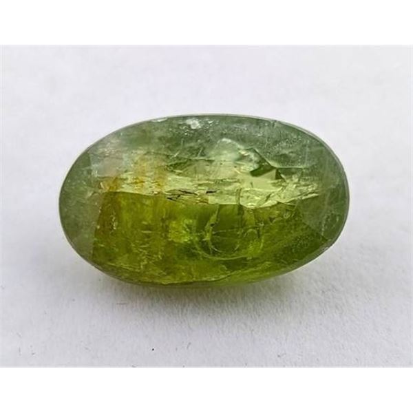 16.16ct Natural Untreated Himalayan Peridot Oval Cut Gemstone