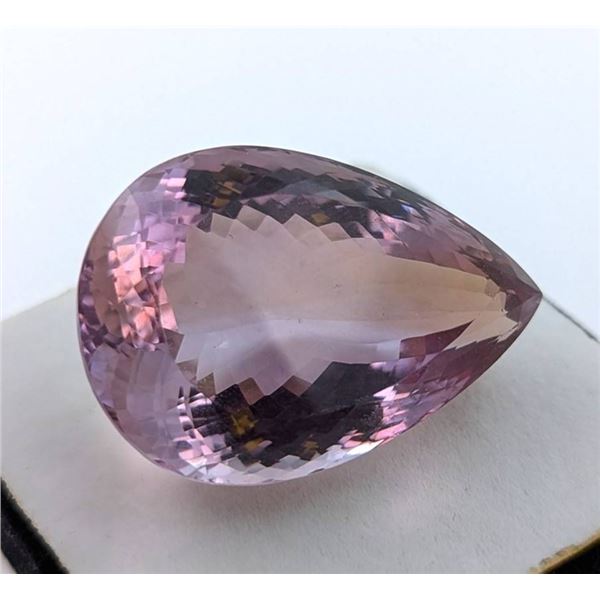 Natural Premium Bi-Colour Ametrine, 101.22 ct, Pear Cut