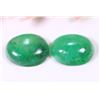 Image 1 : Natural Zambian Emerald Oval Cabochons, 4.05cts