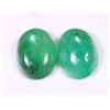 Image 2 : Natural Zambian Emerald Oval Cabochons, 4.05cts