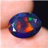 Image 1 : Natural Welo Black Opal, 2.50ct, Oval Faceted