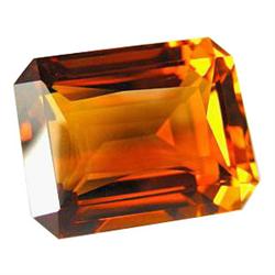 32.10ct Fantastic Emerald Shape Golden AAA Citrine (GEM-22966)