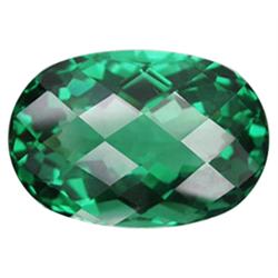 41.07ct Surprising Oval Checkerboard Green Amethyst (GEM-23050)