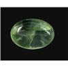 11.39ct Fine Prehnite Gem Oval Cabochon Cut (GEM-20691)