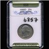 Image 3 : 1968D Washington 25c Quarter Coin Graded GEM (COI-6857)