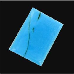 30ct Rectangular Cut Turquoise (GEM-20686)