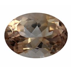 22ct 100% Natural Golden Fire Imperial Topaz Oval FLAWLESS Appraisal Estimate $30800 (GEM-17296)