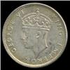 1943S Fiji 6 Pence George V Hi Grade Scarce US Minted (COI-6996)
