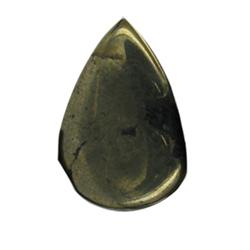 10.87ct Fabulous Cut & Polished Pyrite Gem Pear (GEM-22105)