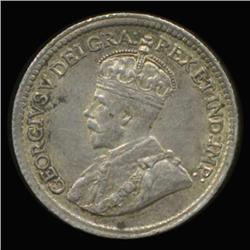 1919 Canada 5c Silver Hi Grade AU+ (COI-6700)