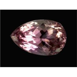 17.5ct Jumbo Rich Imperial Pink Kunzite Appraisal Estimate $10500 (GEM-17665)