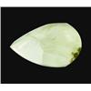 Image 1 : 11.26ct Fine Prehnite Gem Pear Cut (GEM-20693)