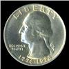 Image 1 : 1976 Washington 25c Quarter Coin Graded MS70 Bicentennial (COI-5380)