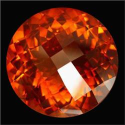 144.50ct Interesting AAA Orange Checker Cut Citrine (GEM-22746)