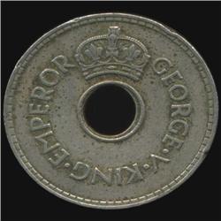 1936 Fiji Penny Edward Hi Grade (COI-7005)