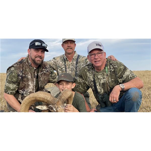 3-Day South Texas Ram Hunt for 1 Hunter & 1 Guest