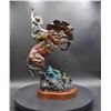 Image 1 : “Backlash” Cowboy Bronze Sculpture by Lorenzo Ghiglieri