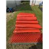 Image 1 : Orange Plastic Safety Fencing Rolls