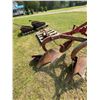 Image 3 : Two-Bottom Moldboard Plow, Red Paint
