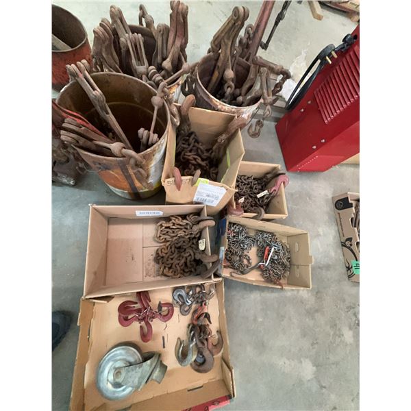 Chains, Hooks, and Load Binders
