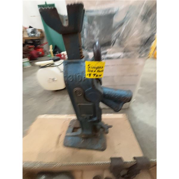 Simplex 310A Mechanical Jack 15 Ton