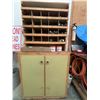 Image 1 : Wood Storage Cabinet With Fastener Assortment