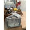 Image 1 : Halogen Work Light and Electronics Lot